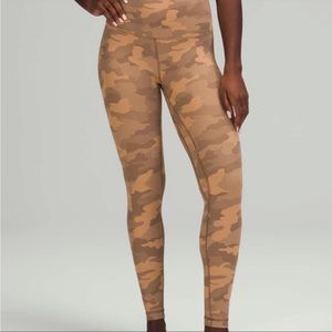 Align pant 28” heritage 365 camo beige